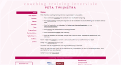Desktop Screenshot of petatwijnstra-coaching.nl